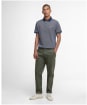 Men's Barbour Hanswell Tailored Polo Shirt - Navy