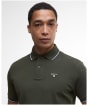 Men's Barbour Fielding Tailored Polo Shirt - Olive