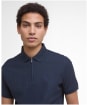 Men's Barbour Backfield Tailored Polo Shirt - Navy