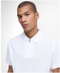 Men's Barbour Backfield Tailored Polo Shirt - White