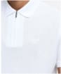 Men's Barbour Backfield Tailored Polo Shirt - White