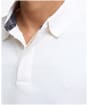Men's Barbour Waketown Tailored Long Sleeve Polo Shirt - Whisper White