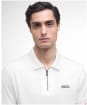 Men's Barbour International Innes Interlock Polo Shirt - White