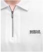 Men's Barbour International Innes Interlock Polo Shirt - White