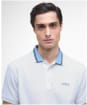 Men's Barbour International Bruce Tipped Polo Shirt - White