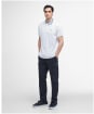 Men's Barbour International Bruce Tipped Polo Shirt - White