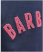 Men's Barbour Prep Logo Crew Sweater - Navy / Pink