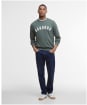 Men's Barbour Prep Logo Crew Sweater - Thyme