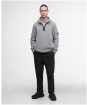 Men's Barbour International Outline Funnel Neck Sweatshirt - Ultimate Grey