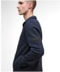Men's Barbour International Outline Funnel Neck Sweatshirt - Dark Navy