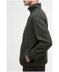 Men's Barbour International Outline Funnel Neck Sweatshirt - Sage