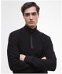 Men's Barbour International Samuel Funnel Neck - Black