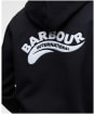 Men's Barbour International Donnington Hoodie - Black