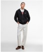 Men's Barbour International Donnington Hoodie - Black