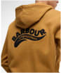 Men's Barbour International Donnington Hoodie - Shaded Mustard