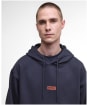 Men's Barbour International Lever Graphic Hoodie - Dark Navy
