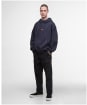 Men's Barbour International Lever Graphic Hoodie - Dark Navy