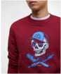 Men's Barbour International Morgan Sweatshirt - Wine