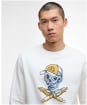 Men's Barbour International Morgan Sweatshirt - Whisper White