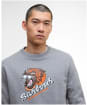 Men's Barbour International Daytona Sweatshirt - Anthracite Marl