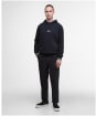 Men's Barbour International Stelar Hoodie - Black