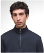 Men's Barbour Cragwell Relaxed Half Zip Sweatshirt - Dark Navy