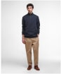 Men's Barbour Cragwell Relaxed Half Zip Sweatshirt - Dark Navy