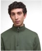 Men's Barbour Cragwell Relaxed Half Zip Sweatshirt - Thyme