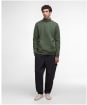 Men's Barbour Cragwell Relaxed Half Zip Sweatshirt - Thyme