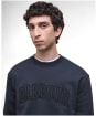 Men's Barbour Cragwell Relaxed Crew Neck Sweatshirt - Dark Navy