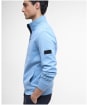 Men's Barbour International Ilford Interlock Funnel Neck Sweatshirt - Cool Blue