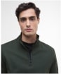 Men's Barbour International Ilford Interlock Funnel Neck Sweatshirt - Sage