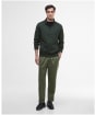 Men's Barbour International Ilford Interlock Funnel Neck Sweatshirt - Sage