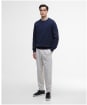 Men's Barbour International Grip Crew Neck Sweatshirt - Navy