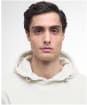 Men's Barbour International Ewan Hoodie - Whisper White