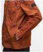 Men's Barbour International Inline Overshirt - Dark Ginger