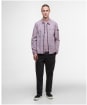Men's Barbour International Inline Overshirt - Elderberry