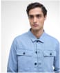 Men's Barbour International Arlo Overshirt - Cool Blue