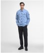 Men's Barbour International Arlo Overshirt - Cool Blue