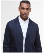 Men's Barbour Bayview Herringbone Overshirt - Navy