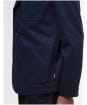 Men's Barbour Bayview Herringbone Overshirt - Navy