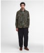 Men's Barbour Boldon Relaxed Wool Blend Overshirt - Forest