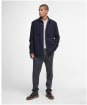 Men's Barbour Marlow Tailored Wool Blend Overshirt - Navy Marl