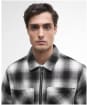 Men's Barbour International Carlisle Ombre Overshirt - Black
