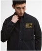 Men's Barbour International Jacks Overshirt - Black