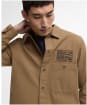Men's Barbour International Jacks Overshirt - Sandstone