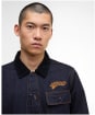 Men's Barbour International Pitstop Denim Overshirt - Raw