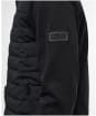 Men's Barbour International Collins Baffle Quilted Sweatshirt - Black