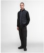 Men's Barbour International Heysham Quilted Sweatshirt - Black