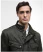 Men's Barbour International Ariel Polarquilt Jacket - Sage